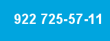 922 725-57-11